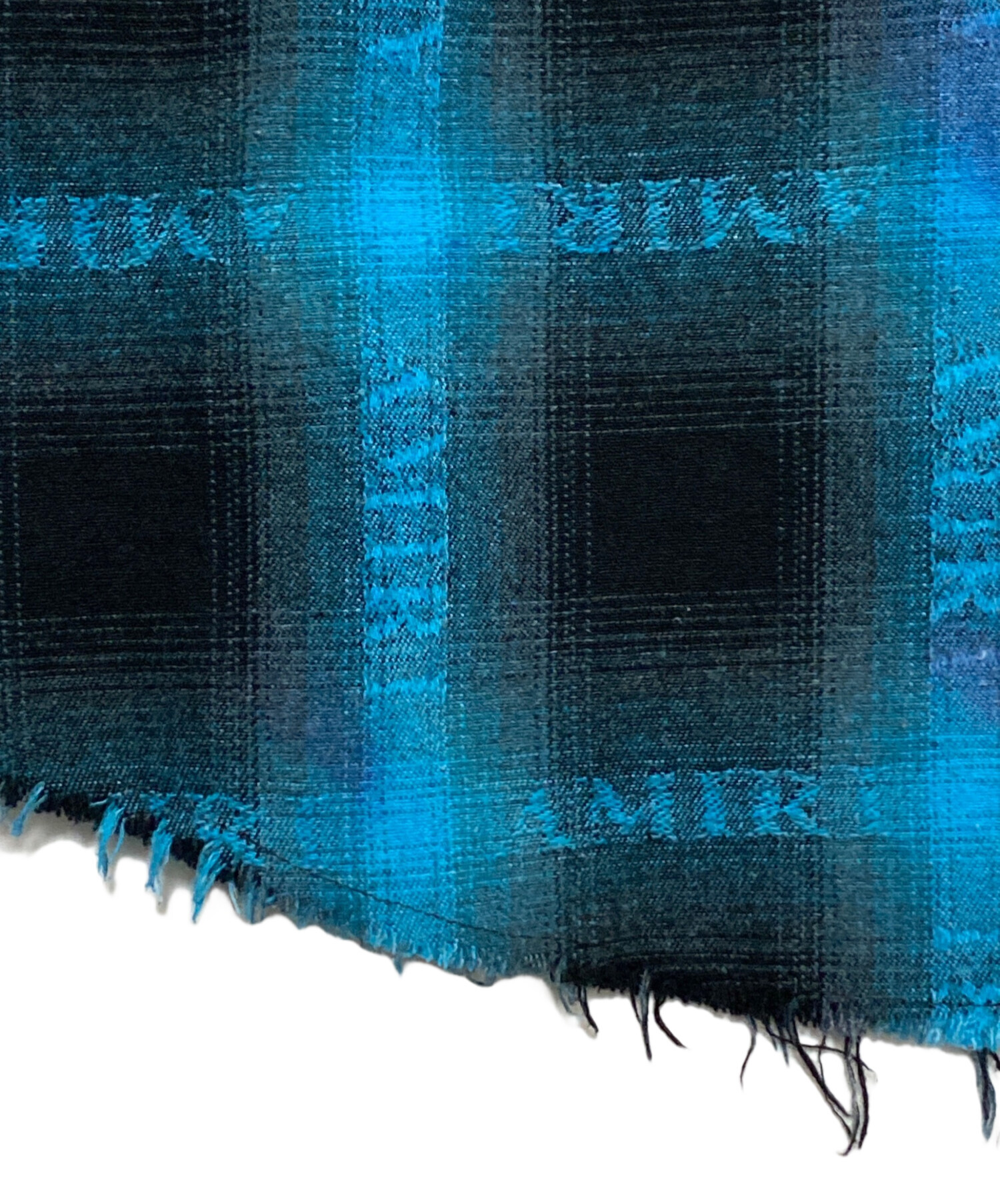 中古・古着通販】AMIRI (アミリ) Plaid Shirt スカイブルー サイズ:S 