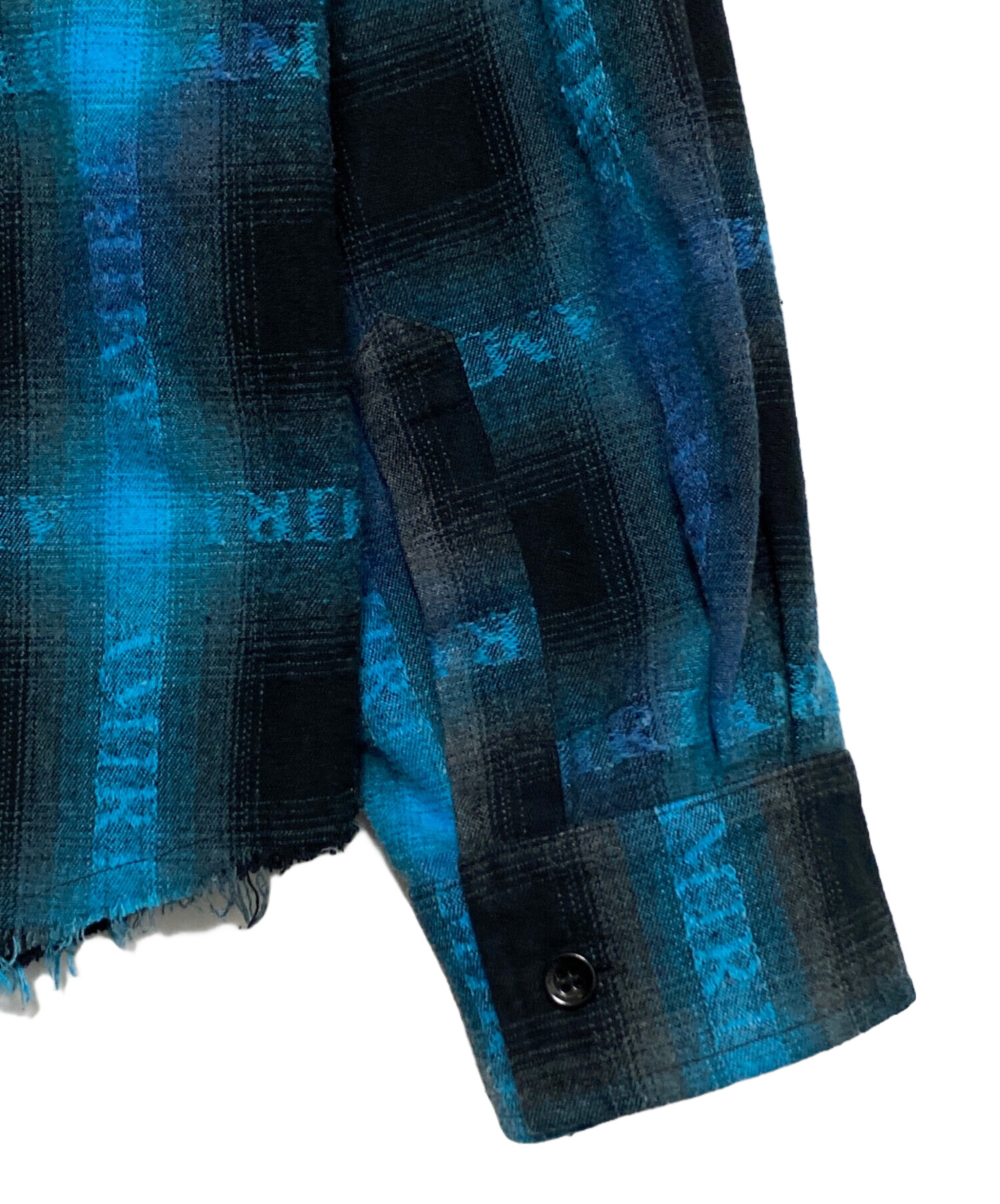 中古・古着通販】AMIRI (アミリ) Plaid Shirt スカイブルー サイズ:S