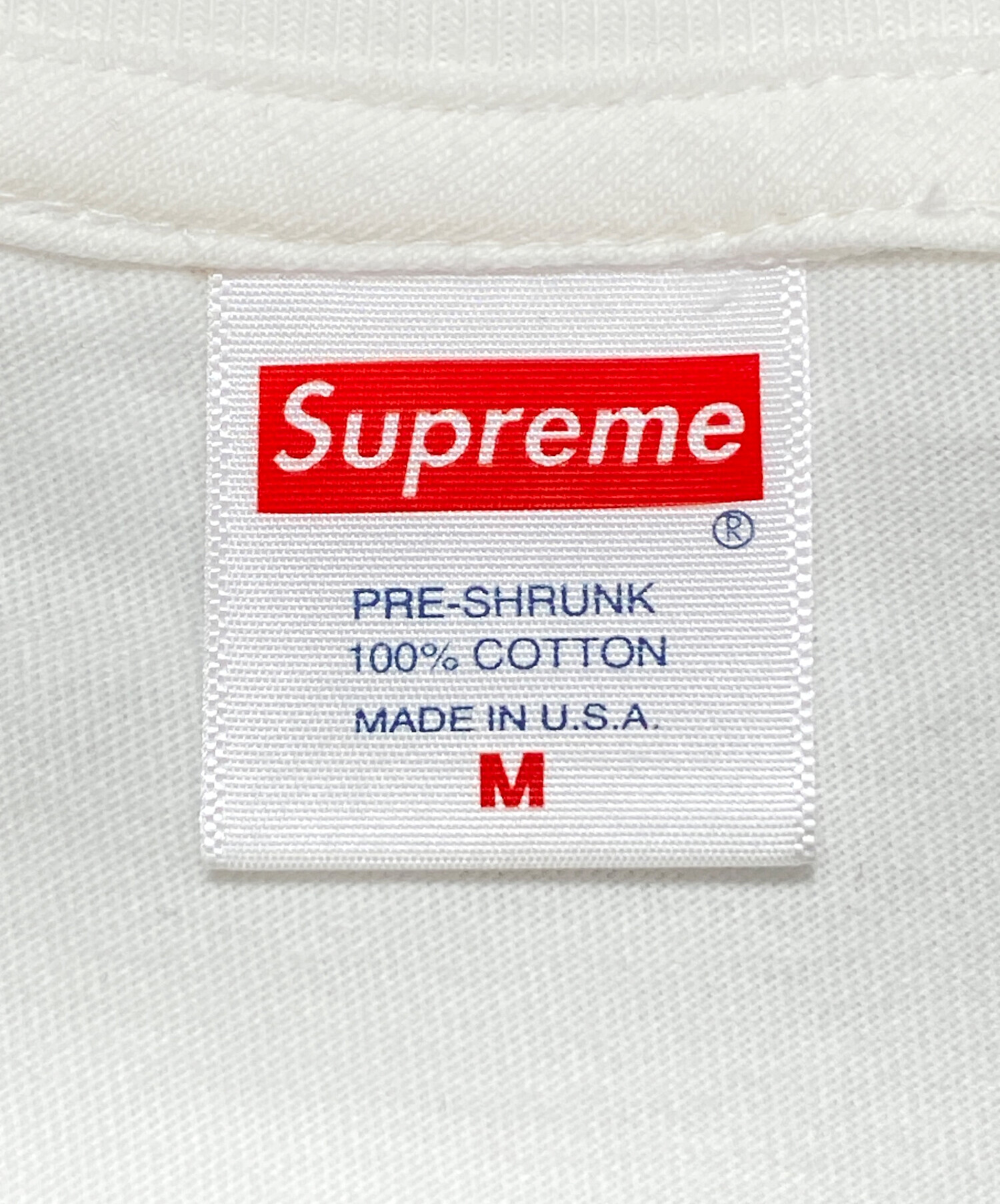 3350 希少古着USA製SupremeシュプリームTシャツ好デザインホワイトL 中古・古着通販】SUPREME (シュプリーム) LA Box Logo Tee ホワイト