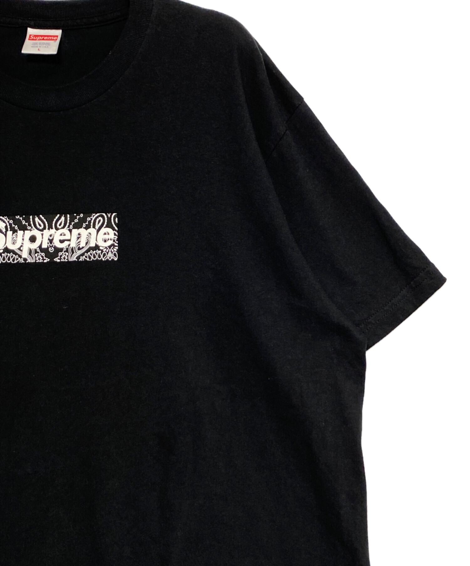 中古・古着通販】SUPREME (シュプリーム) Bandana Box Logo Tee 