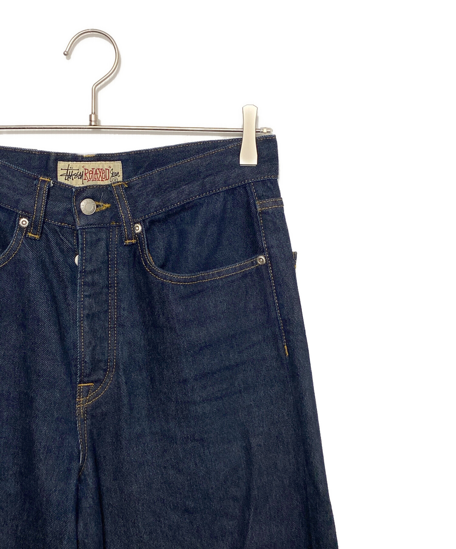 中古・古着通販】stussy (ステューシー) RELAXED JEAN DENIM ネイビー 