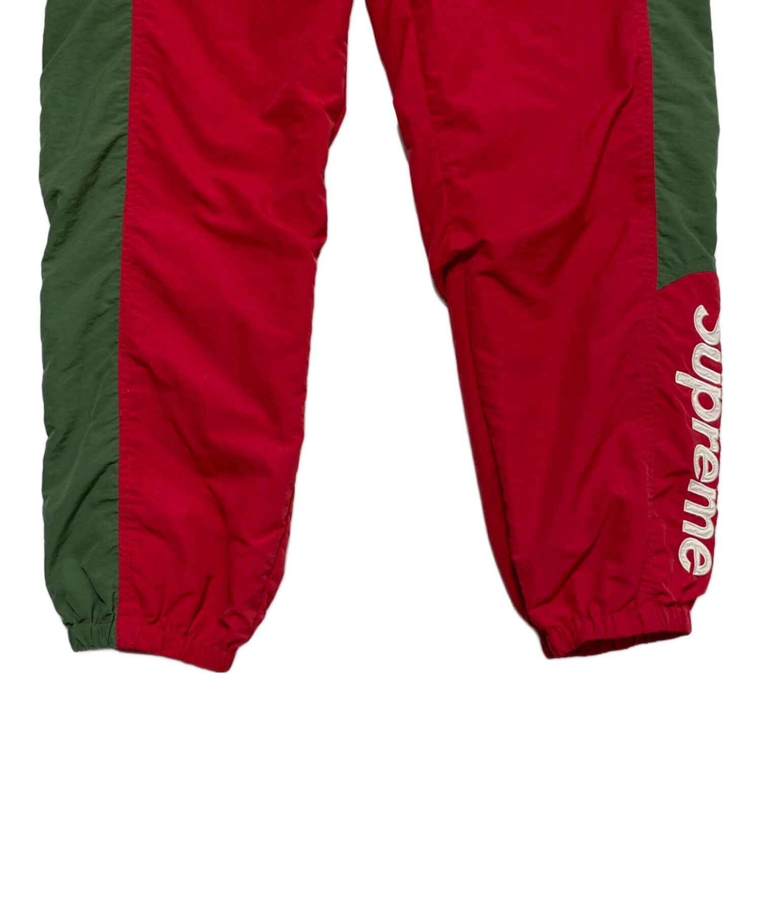 中古・古着通販】SUPREME (シュプリーム) Side Logo Track Pant レッド 