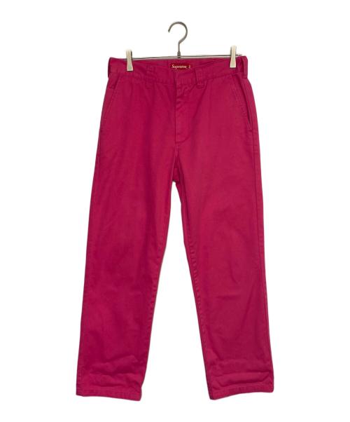 中古・古着通販】SUPREME (シュプリーム) Work Pant Bright Pink