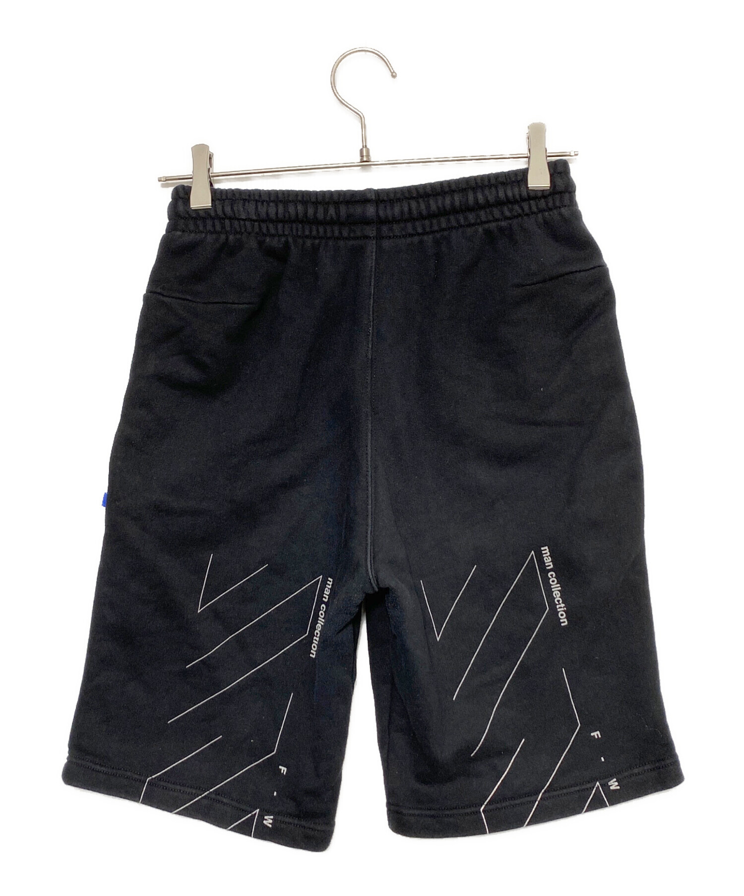 中古・古着通販】OFFWHITE (オフホワイト) ハーフスウェットパンツ