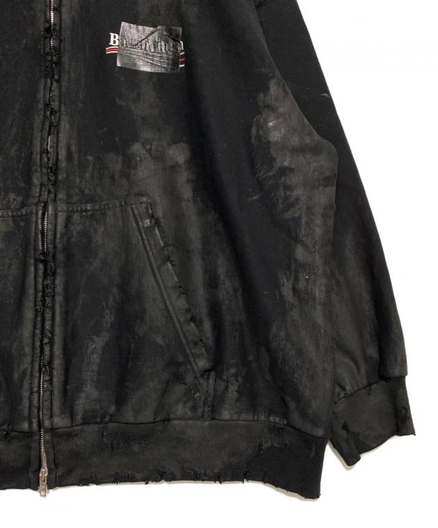 中古・古着通販】BALENCIAGA (バレンシアガ) キャンペーンロゴダメージ