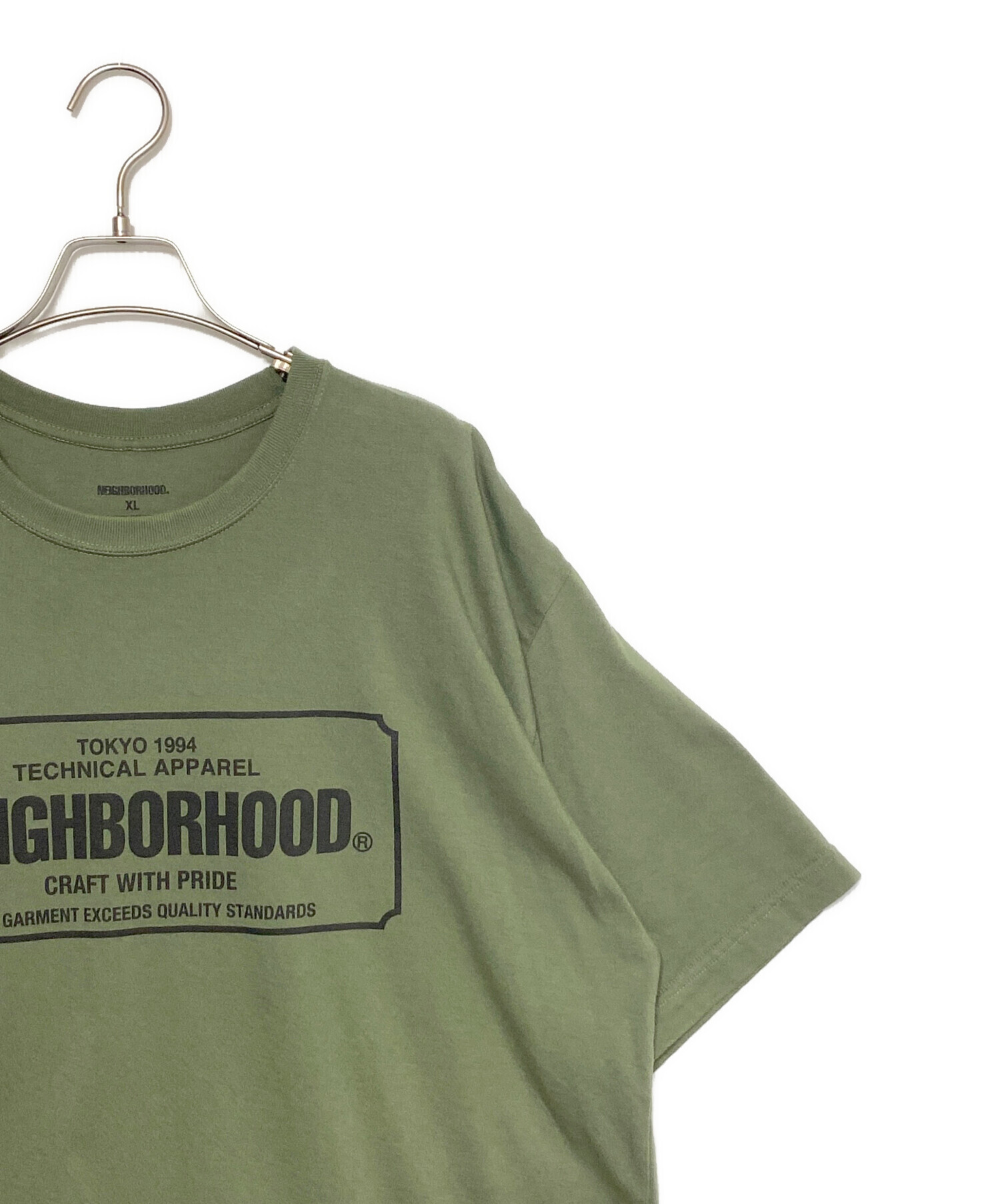 中古・古着通販】NEIGHBORHOOD (ネイバーフッド) SPOT . TEE オリーブ 