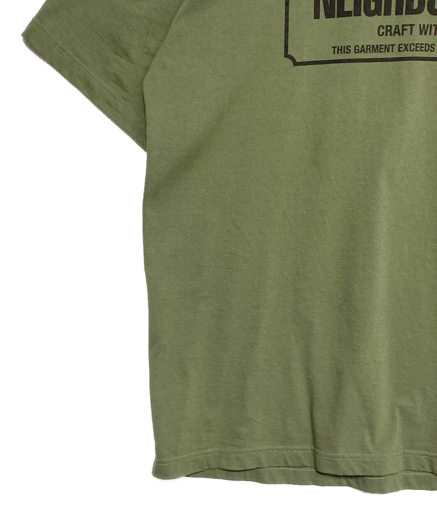 中古・古着通販】NEIGHBORHOOD (ネイバーフッド) SPOT . TEE オリーブ 