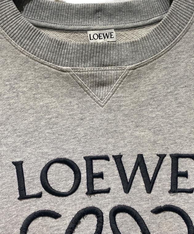 中古・古着通販】LOEWE (ロエベ) アナグラム刺繍スウェット ライト