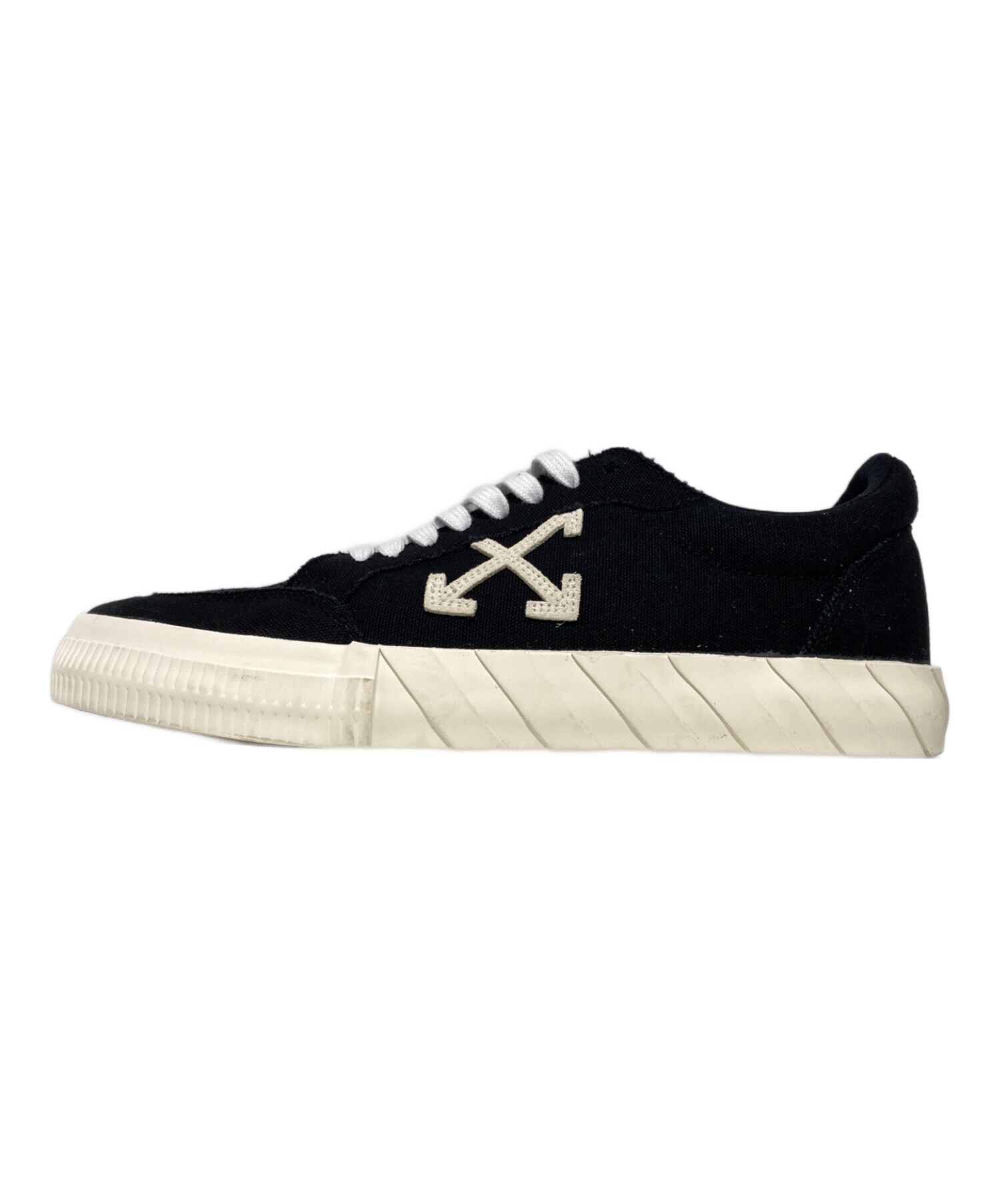 中古・古着通販】OFFWHITE (オフホワイト) LOW VULCANIZED ECO CANVAS 