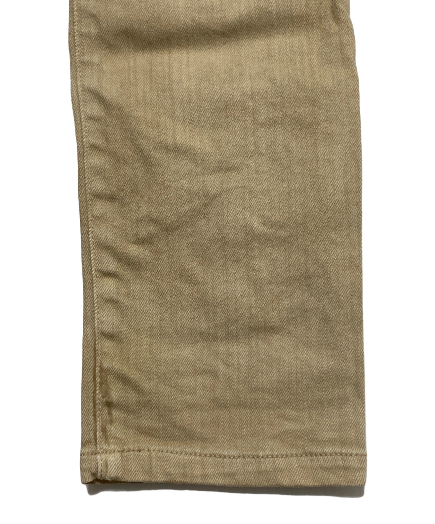 中古・古着通販】BALMAIN (バルマン) バイカーパンツ ベージュ サイズ