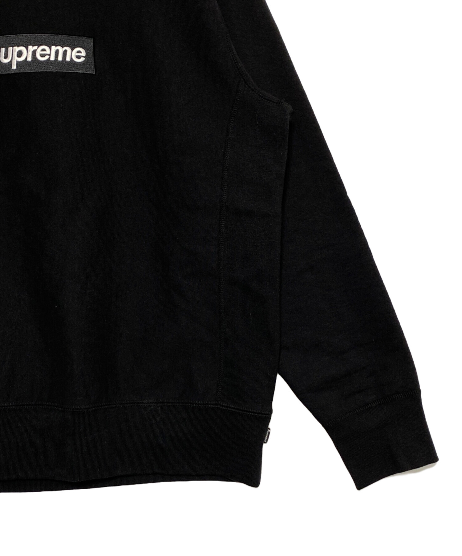 中古・古着通販】SUPREME (シュプリーム) Box Logo Crewneck ブラック 