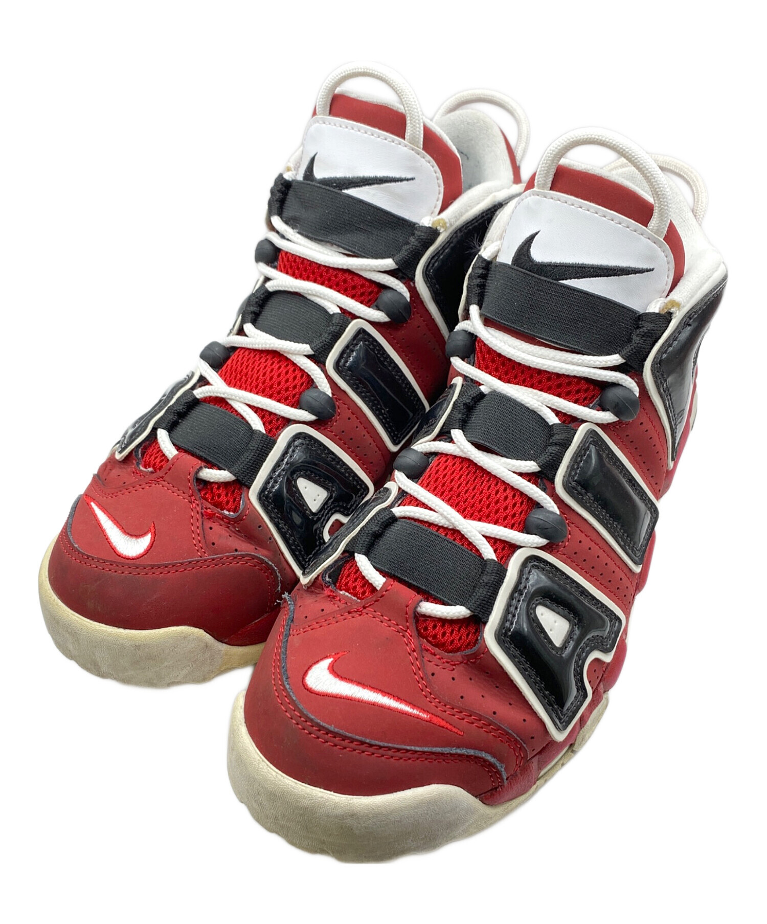 中古・古着通販】NIKE (ナイキ) AIR MORE UPTEMPO 96 レッド サイズ 