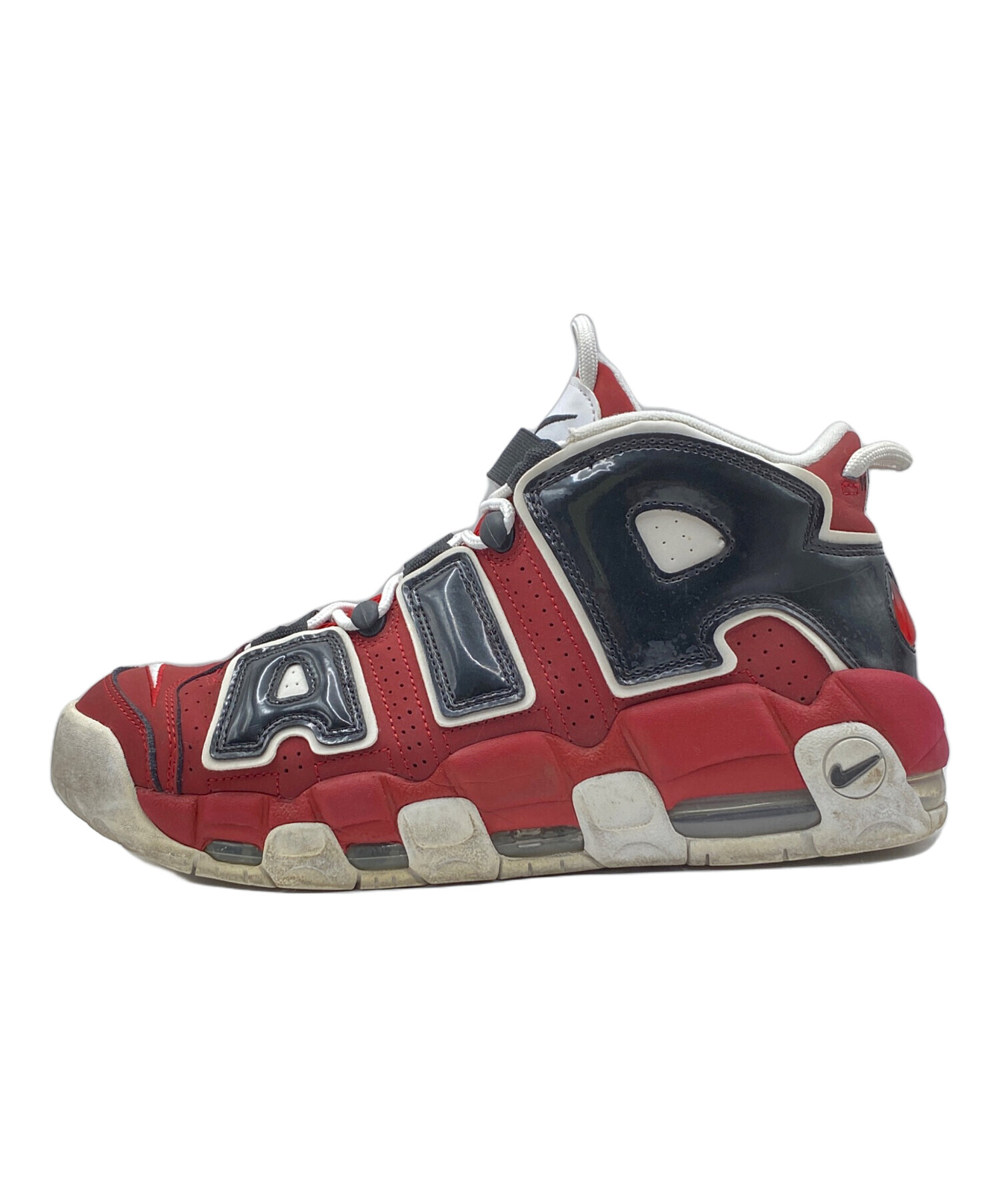 中古・古着通販】NIKE (ナイキ) AIR MORE UPTEMPO 96 レッド サイズ 