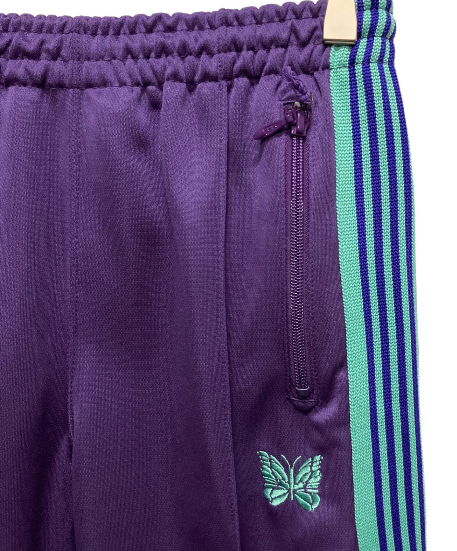 ⚠︎値下げしましたNeedles トラックパンツ パープル サイズ1 中古・古着通販】Needles (ニードルズ) Narrow Track Pant パープル
