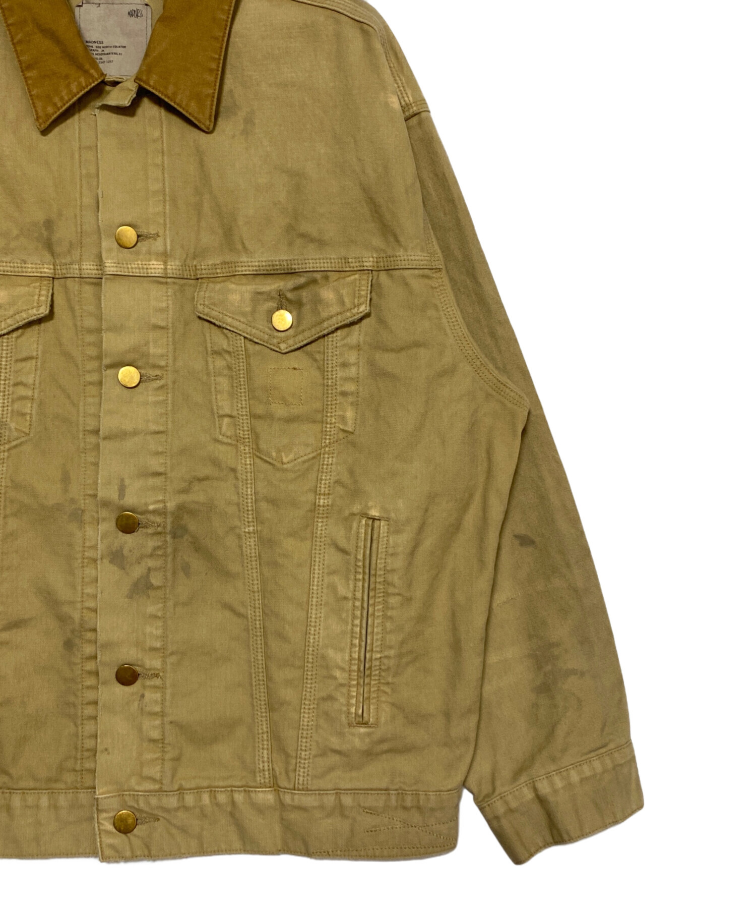 中古・古着通販】MADNESS (マッドネス) HARD AGING M503 TRUCKER 
