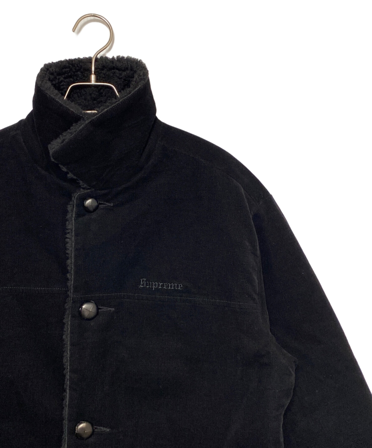 j*様 Supreme Kindermann Uncut Corduroy Co Supreme Kindermann Uncut Corduroy Car Coat Leopard Men's - FW24 - US