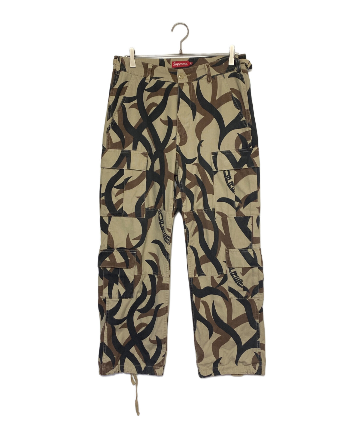 中古・古着通販】SUPREME (シュプリーム) CARGO PANT TAN TRIBAL CAMO