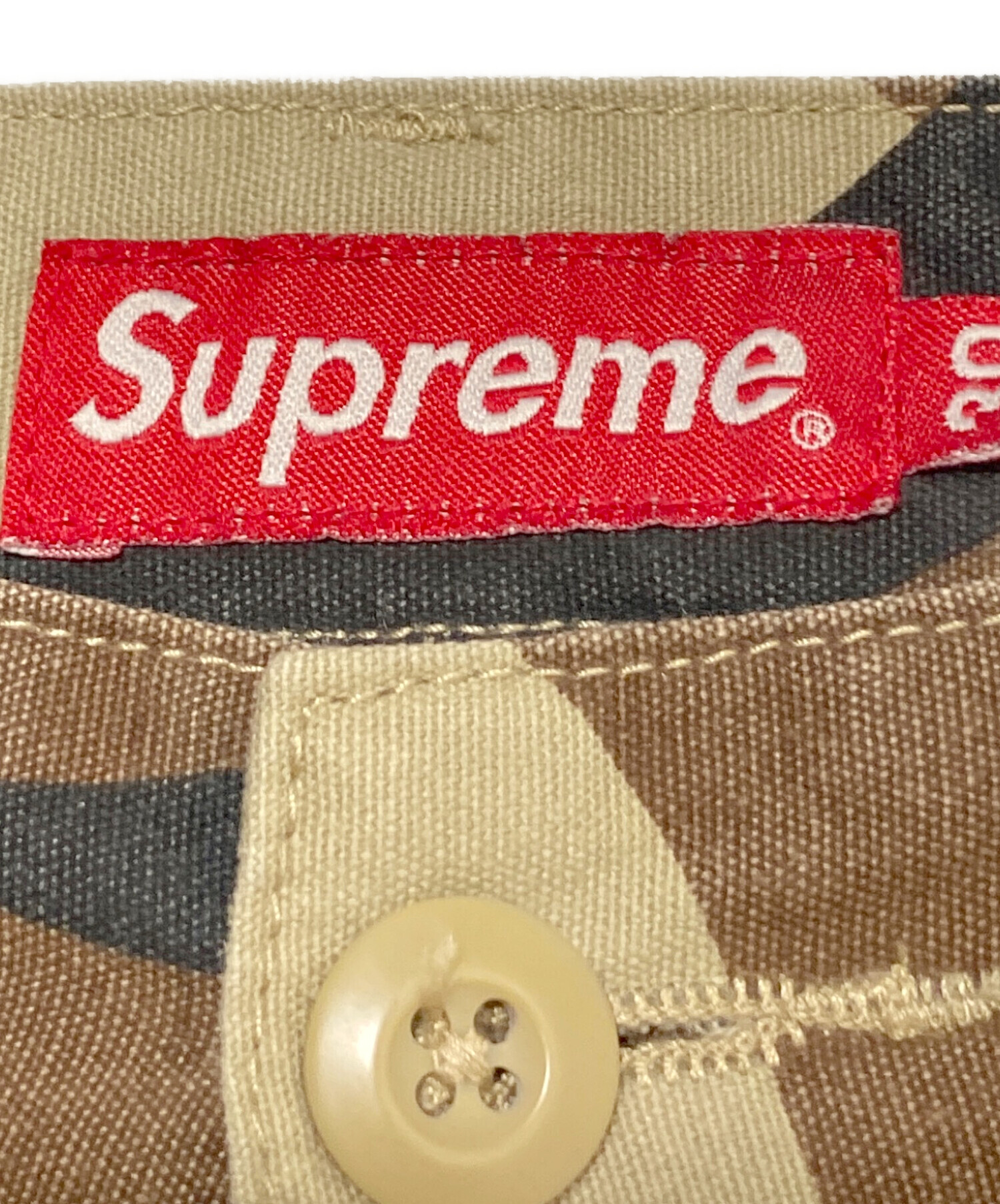 中古・古着通販】SUPREME (シュプリーム) CARGO PANT TAN TRIBAL CAMO