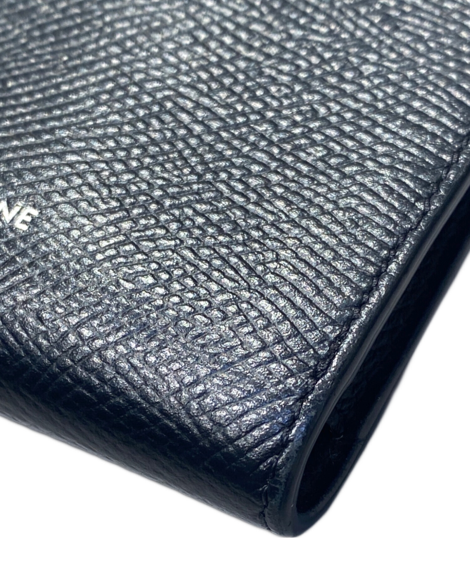 未使用に近い・現行】セリーヌ ケース L字ファスナー レザー メンズ 黒