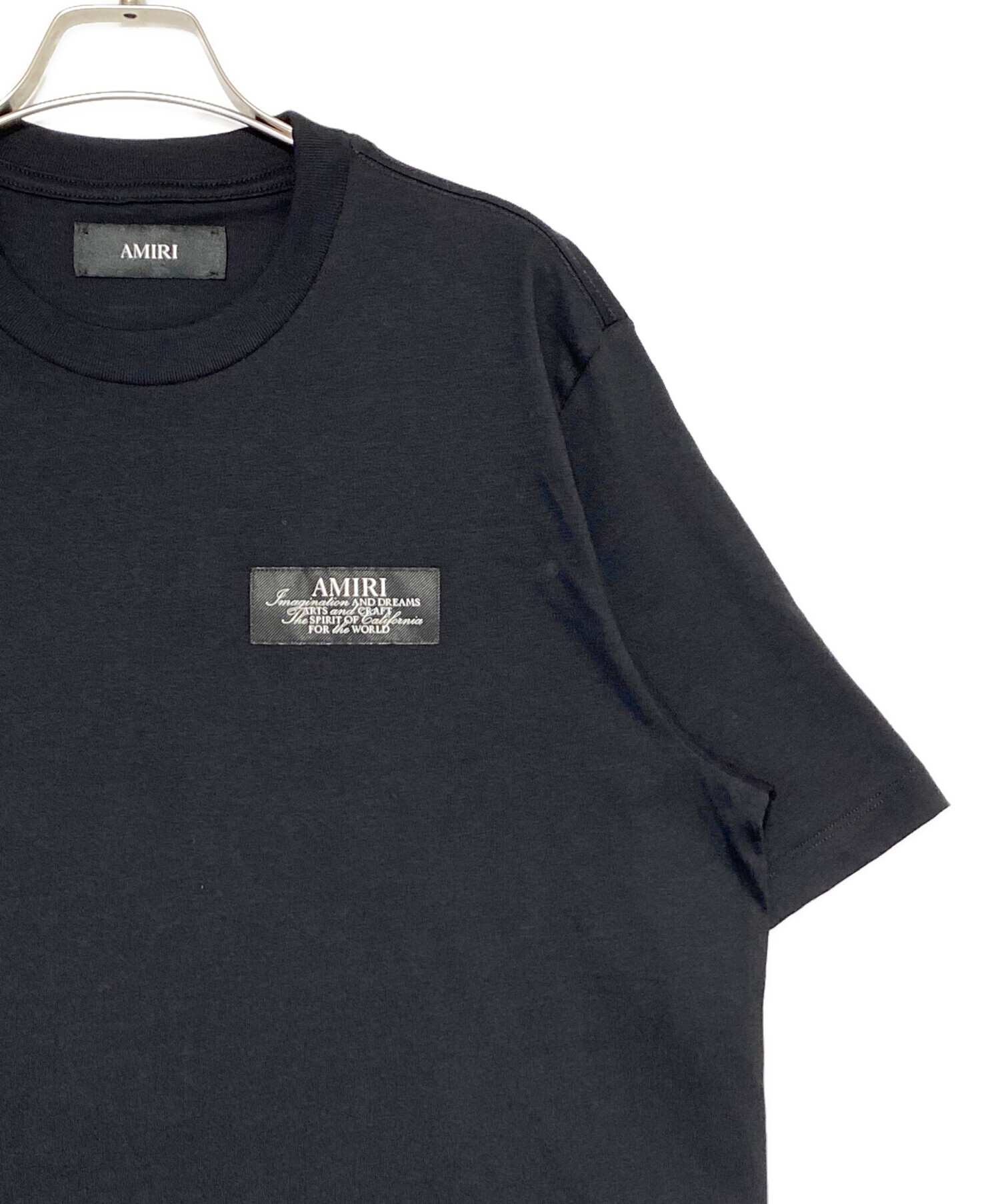 中古・古着通販】AMIRI (アミリ) スピリットTシャツ ブラック 中古・古着通販】AMIRI (アミリ) スピリットTシャツ ブラック