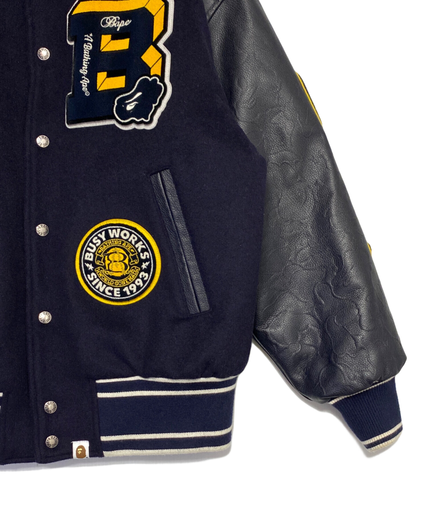 中古・古着通販】A BATHING APE (ア ベイシング エイプ) Patch Varsity