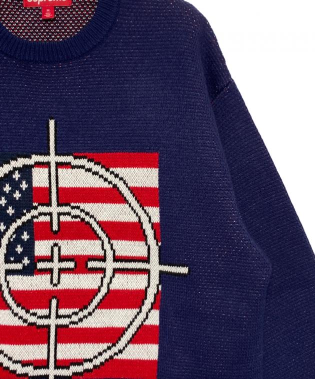 Supreme 25fw Target Sweater ネイビー Mサイズ Supreme 25fw Target Sweater ネイビー Mサイズ Supreme Target
