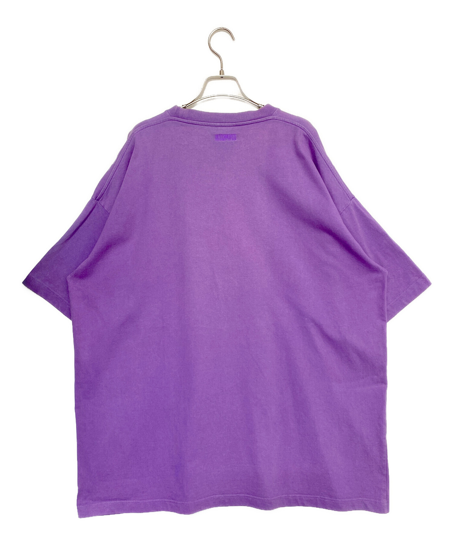 中古・古着通販】VETEMENTS (ヴェトモン) MILK TEE パープル サイズ:S 