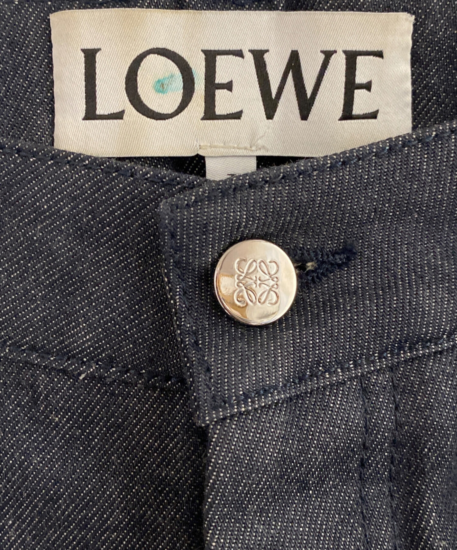ロエベ LOEWE デニム パンツ マッキントッシュ フィッシャーマン 18AW