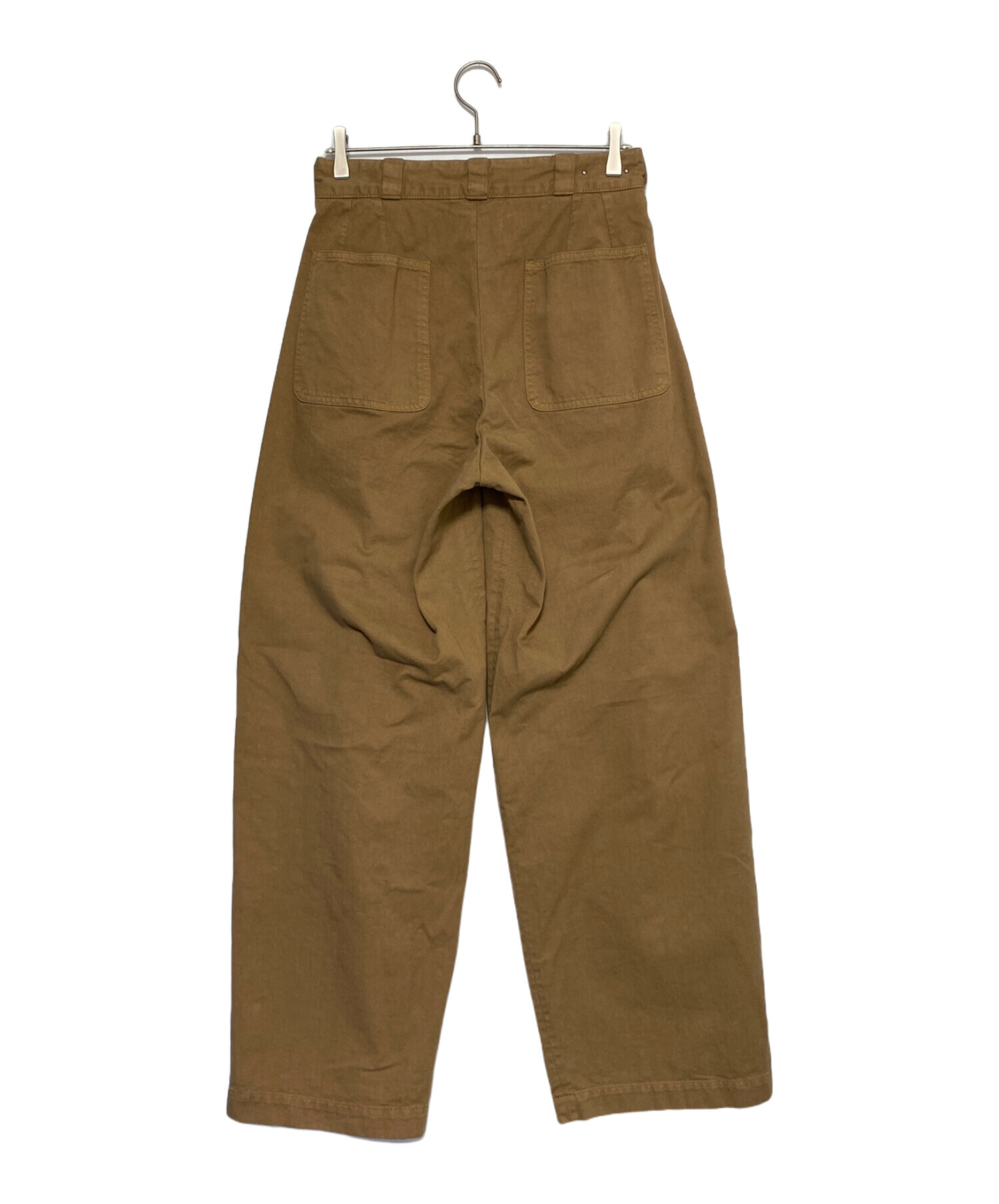 中古・古着通販】MINEDENIM (マインデニム) E.Wide Chino TRS ブラウン