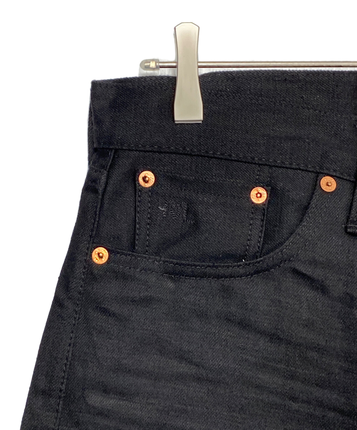 中古・古着通販】RRL (ダブルアールエル) スリム フィット ブラック