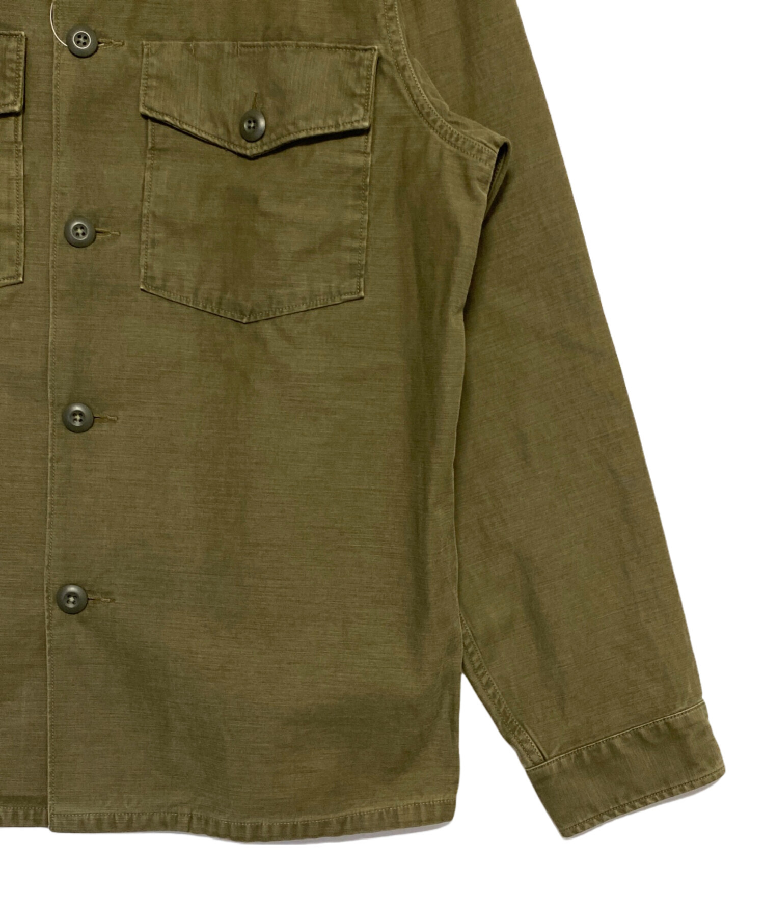 中古・古着通販】RRL (ダブルアールエル) REVERSE SATEEN OVERSHIRT