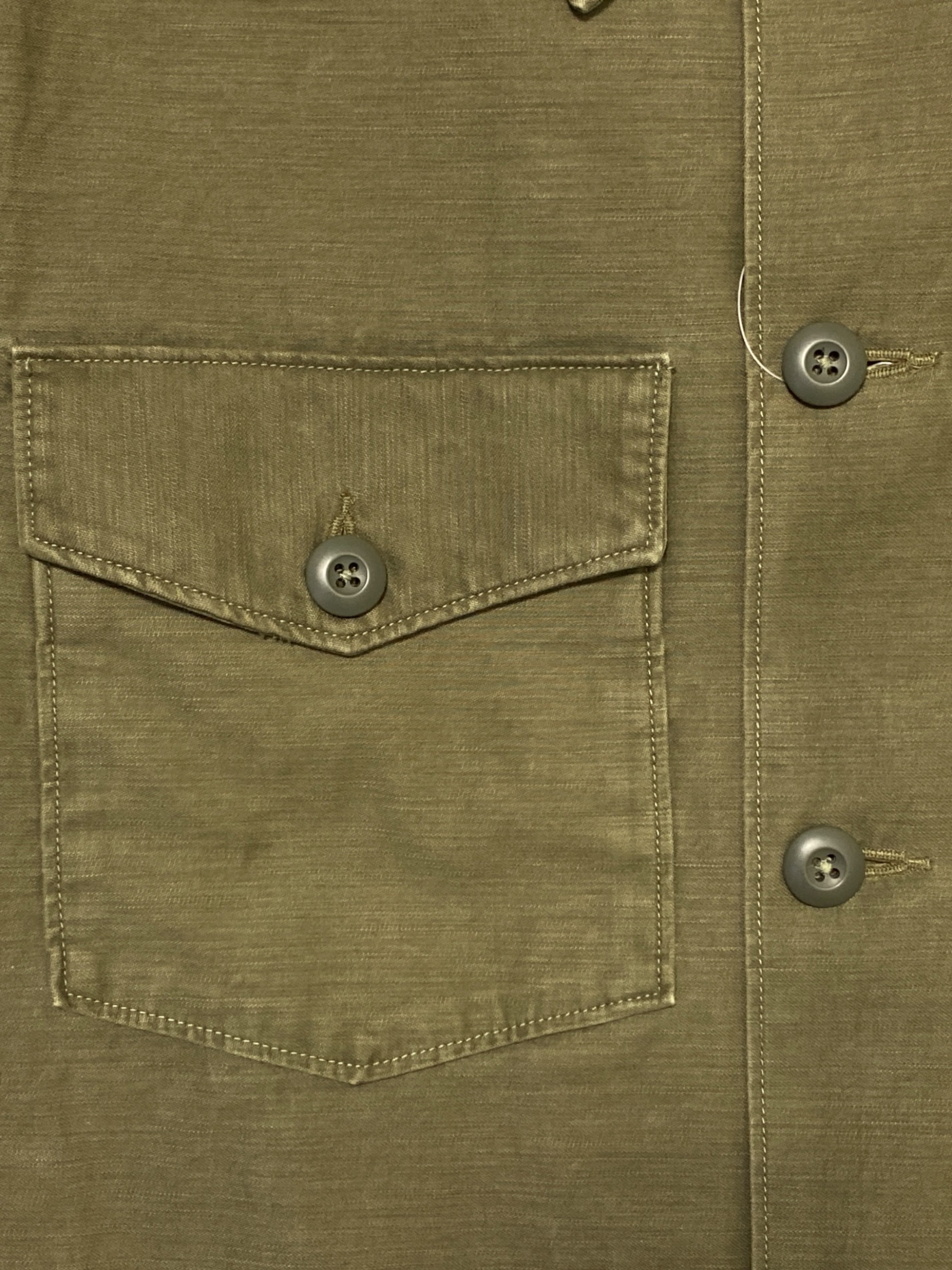 中古・古着通販】RRL (ダブルアールエル) REVERSE SATEEN OVERSHIRT