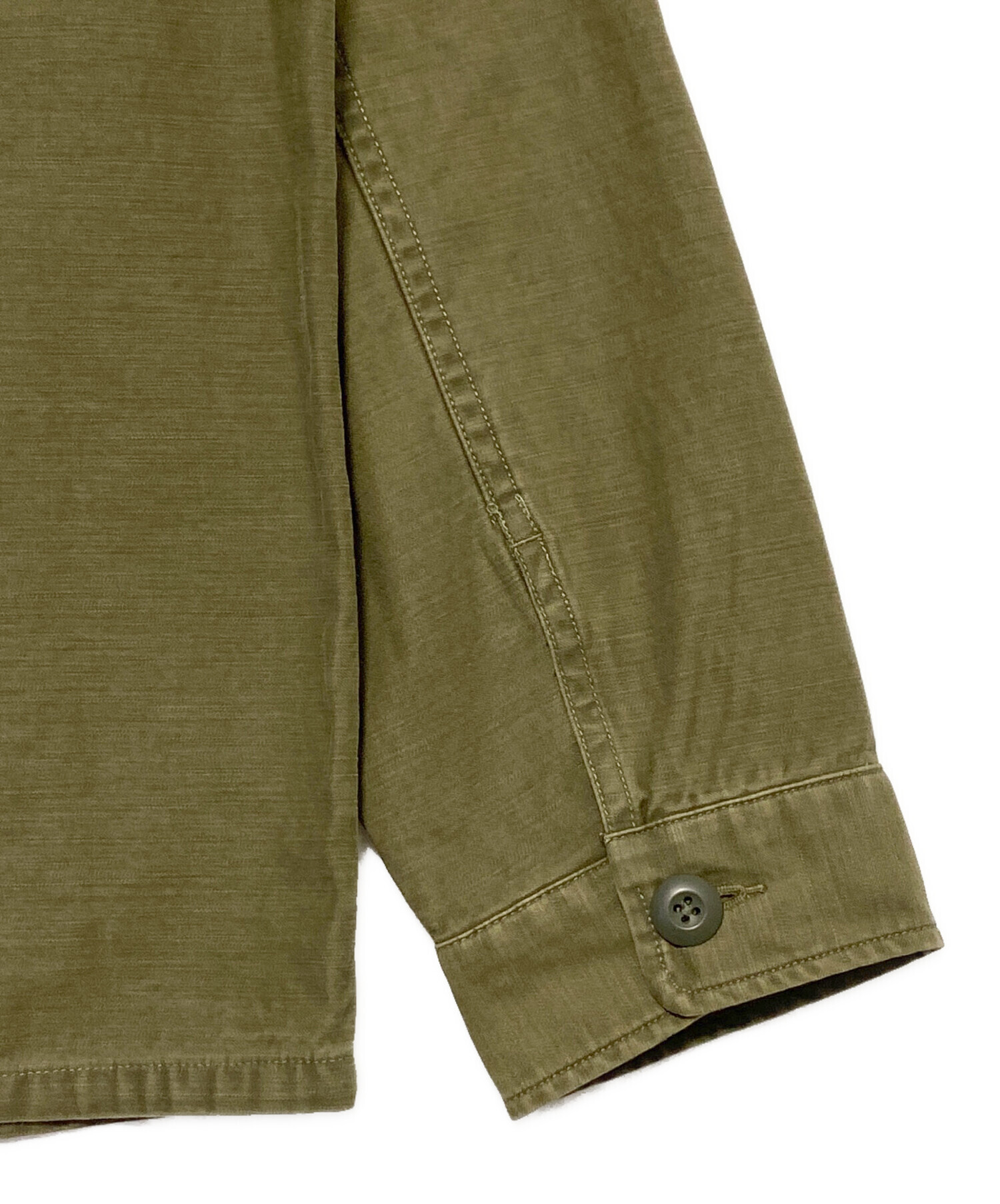 中古・古着通販】RRL (ダブルアールエル) REVERSE SATEEN OVERSHIRT