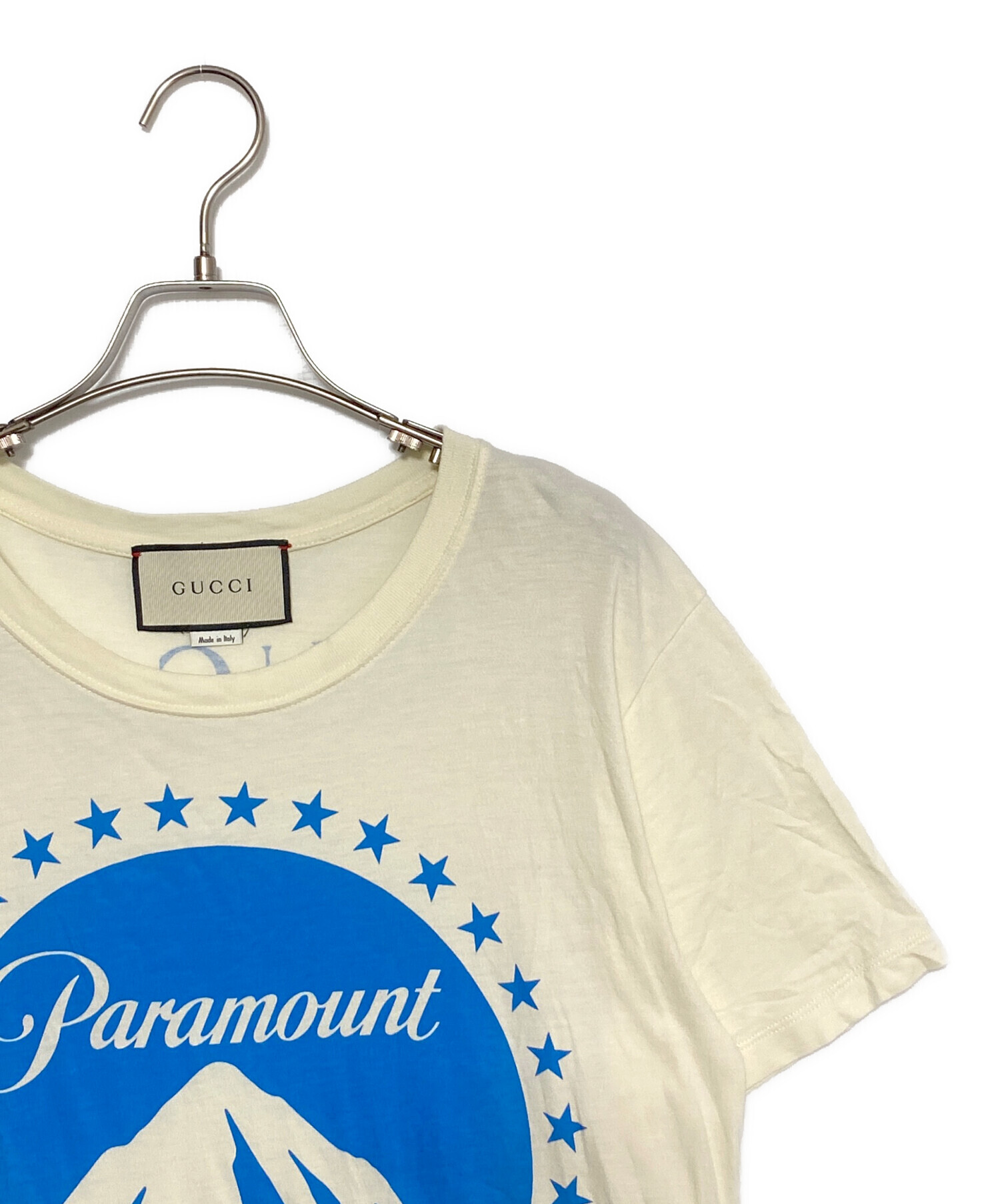 中古・古着通販】GUCCI (グッチ) 18AW/パラマウントTシャツ ベージュ