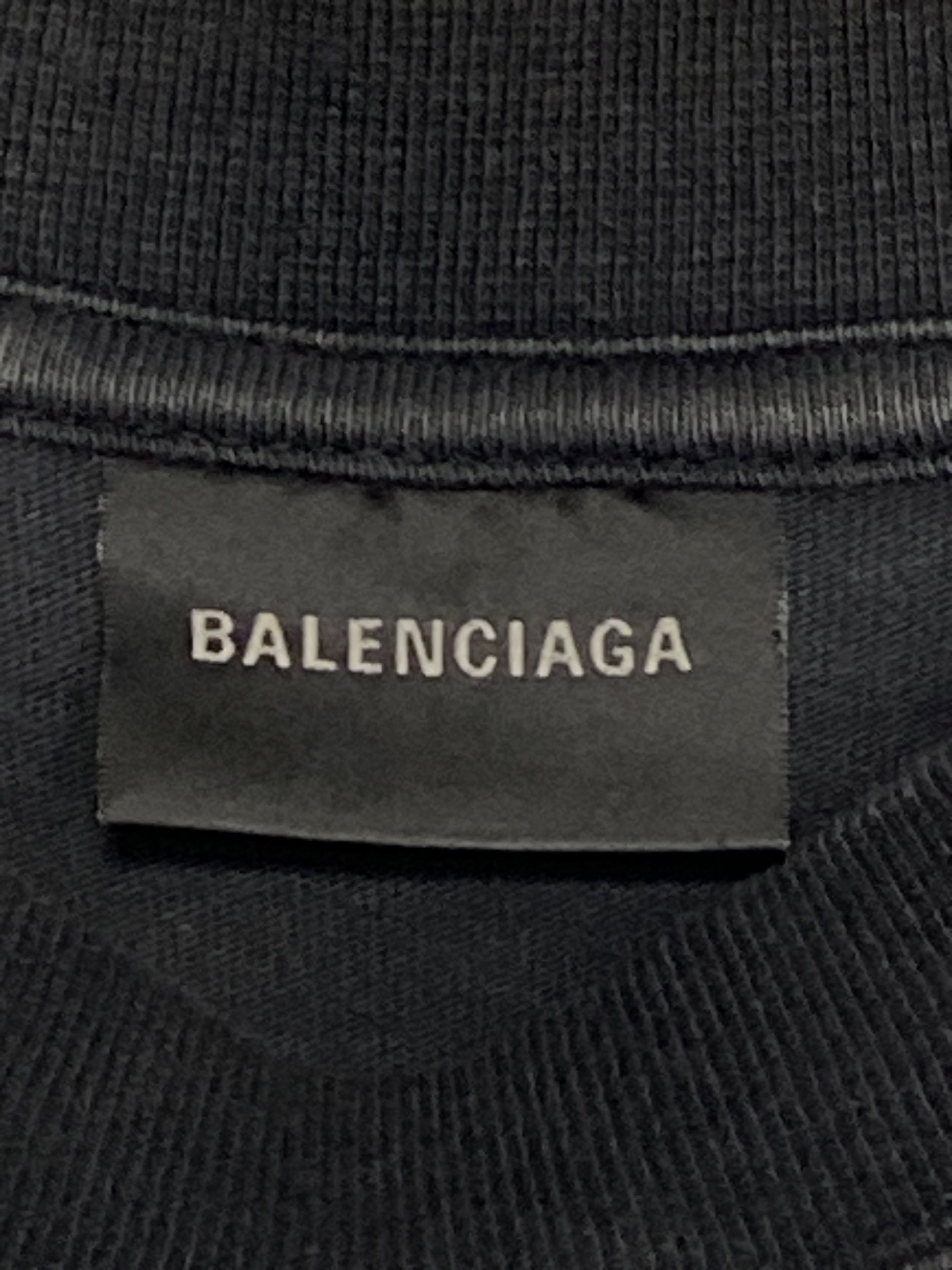 中古・古着通販】BALENCIAGA (バレンシアガ) オーバーサイズメタルロゴ