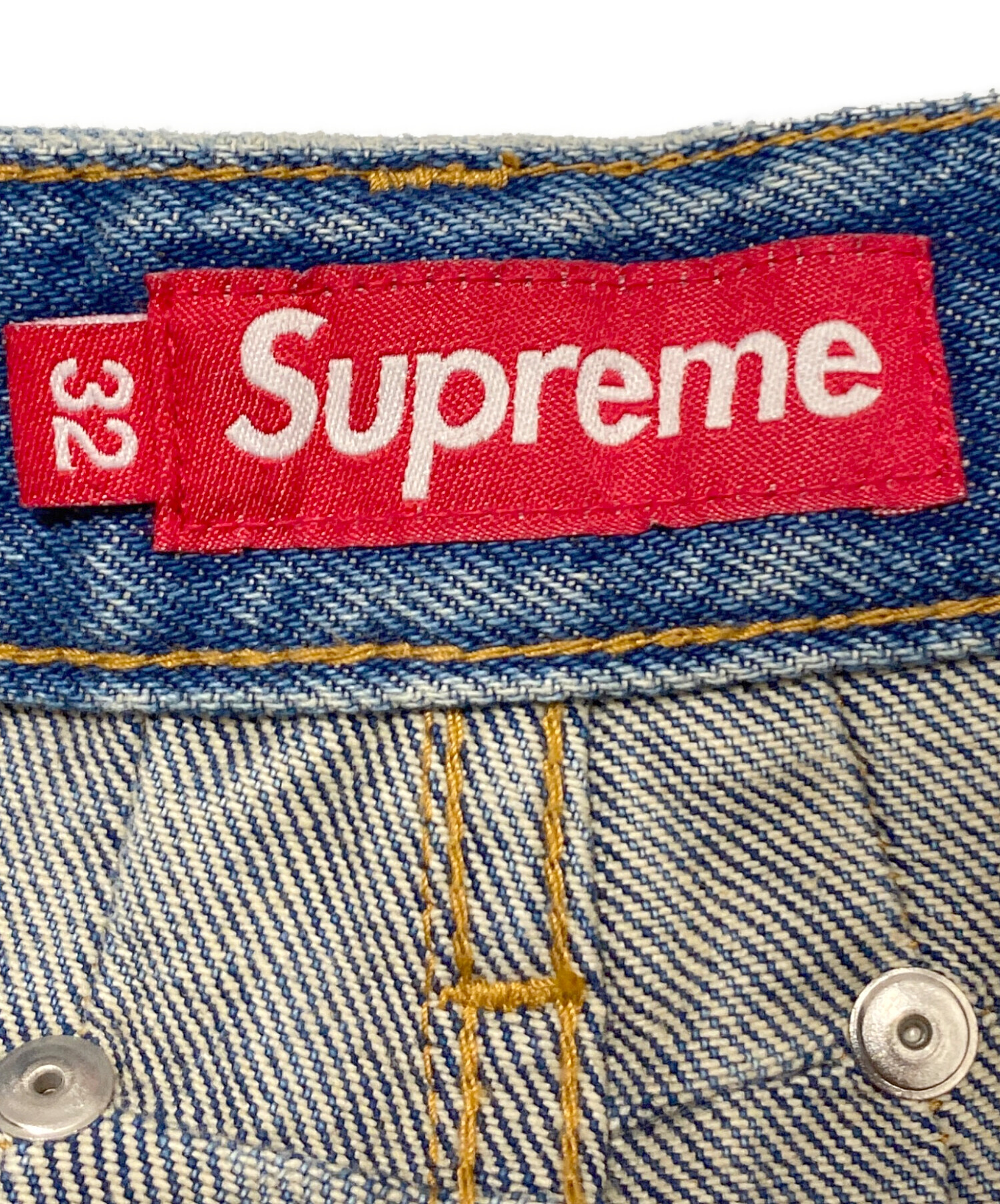 中古・古着通販】SUPREME (シュプリーム) Studded Seam Loose Fit Jean 