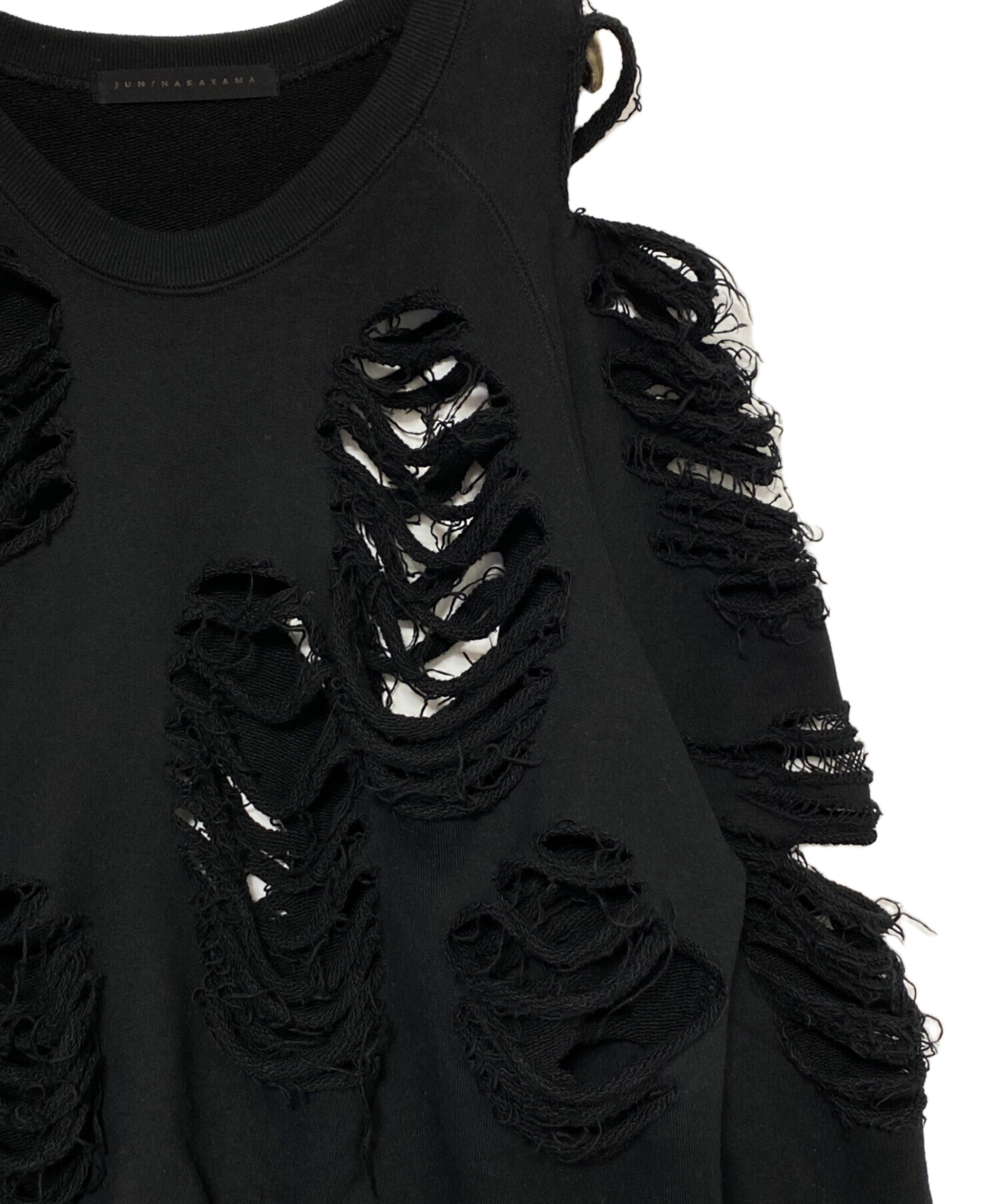 中古・古着通販】JUN/NAKAYAMA (ジュン ナカヤマ) DISTRESSED CREWNECK