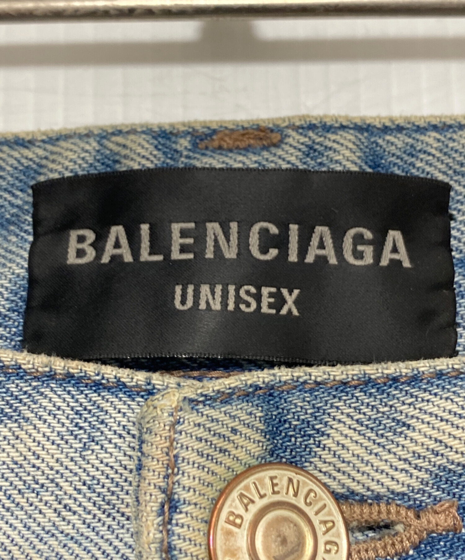 中古・古着通販】BALENCIAGA (バレンシアガ) クラッシュ加工ウォッシュ