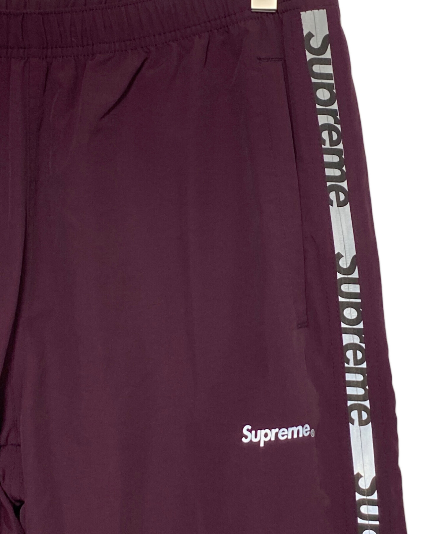 パンツ Supreme Reflective Zip Track Pant Buy Supreme Reflective Zip Track Pant (Purple) Online - Waves Au