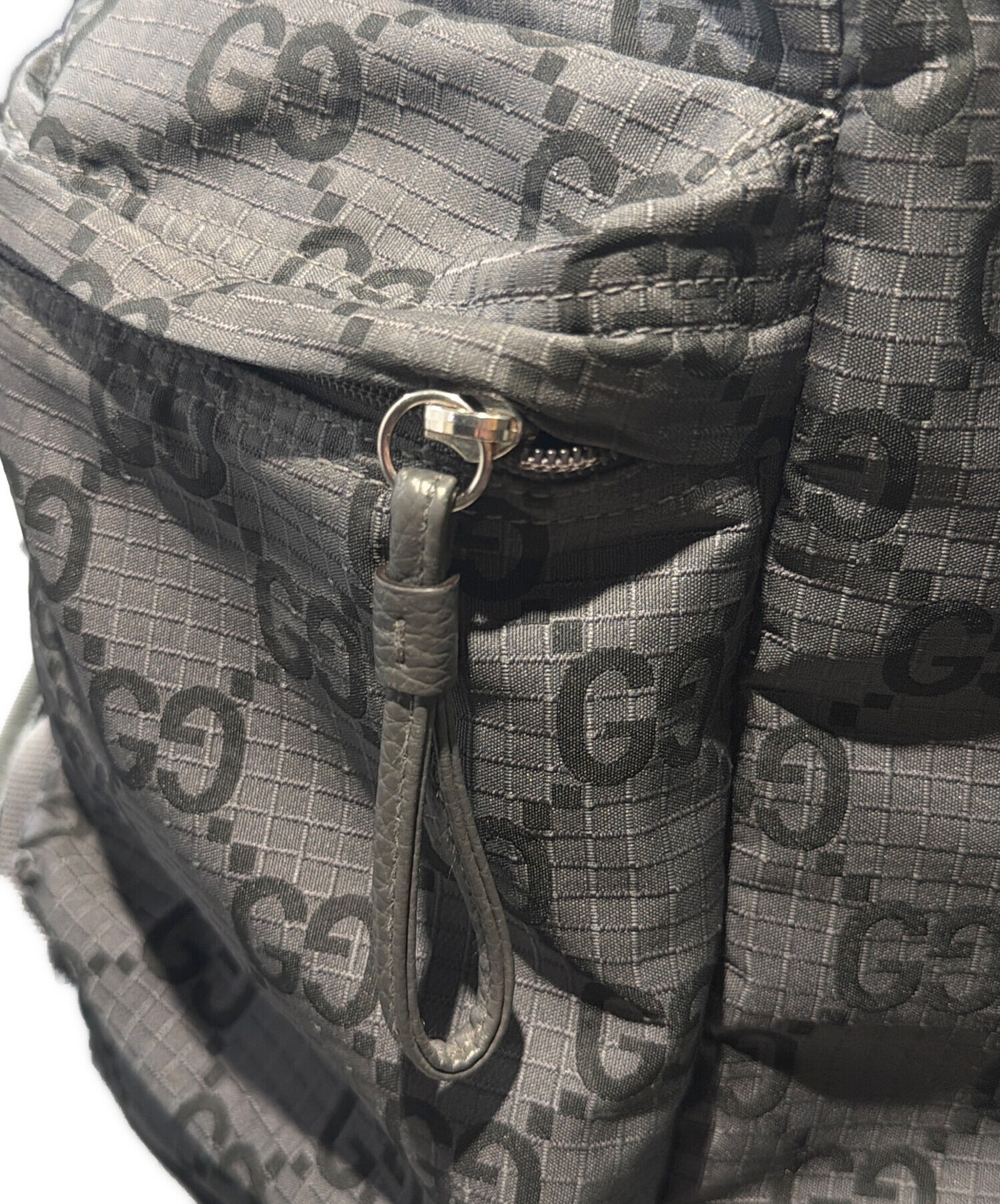 中古・古着通販】GUCCI (グッチ) GGリップストップ バックパック