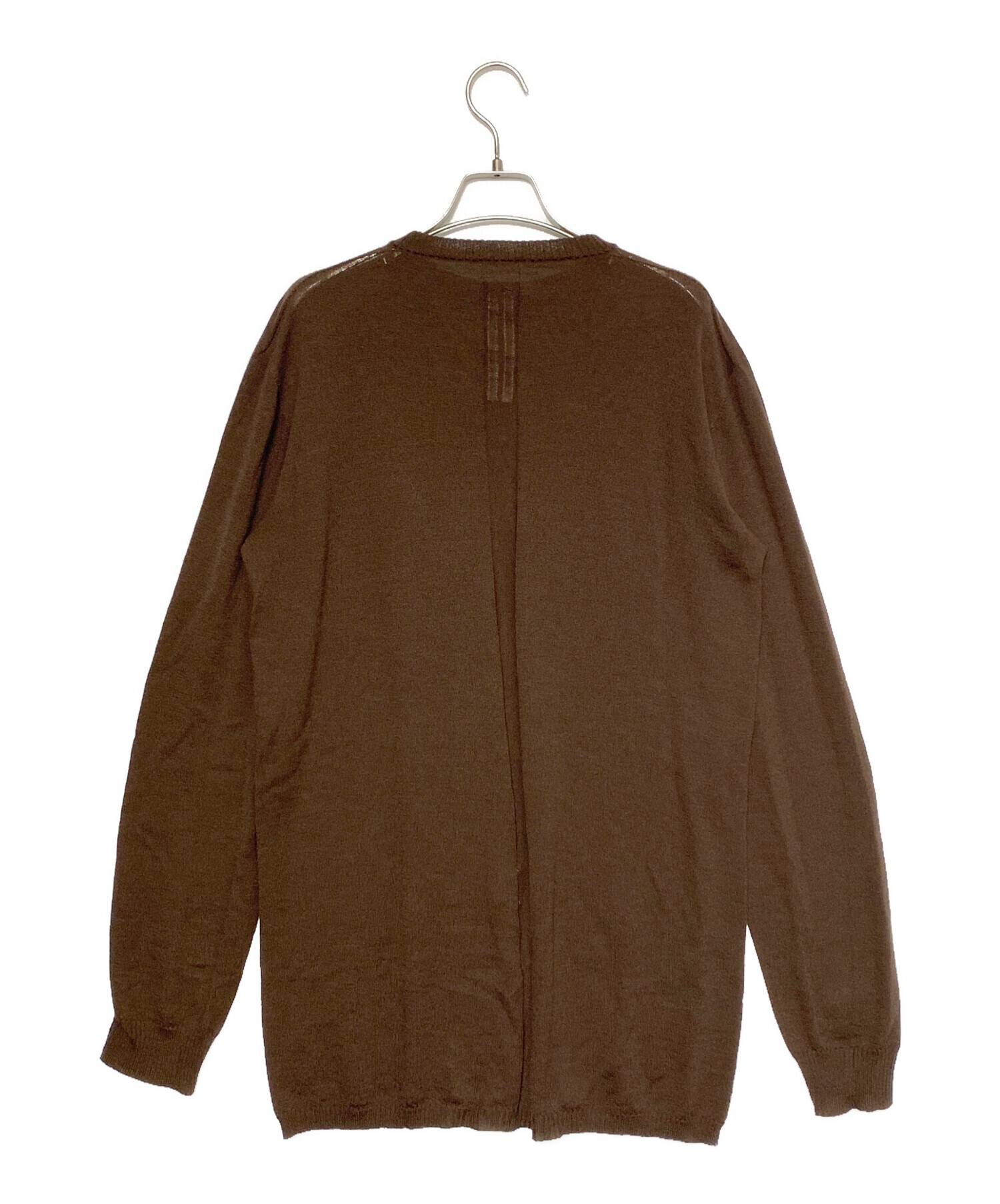 中古・古着通販】RICK OWENS (リックオウエンス) OVERSIZED ROUND NECK