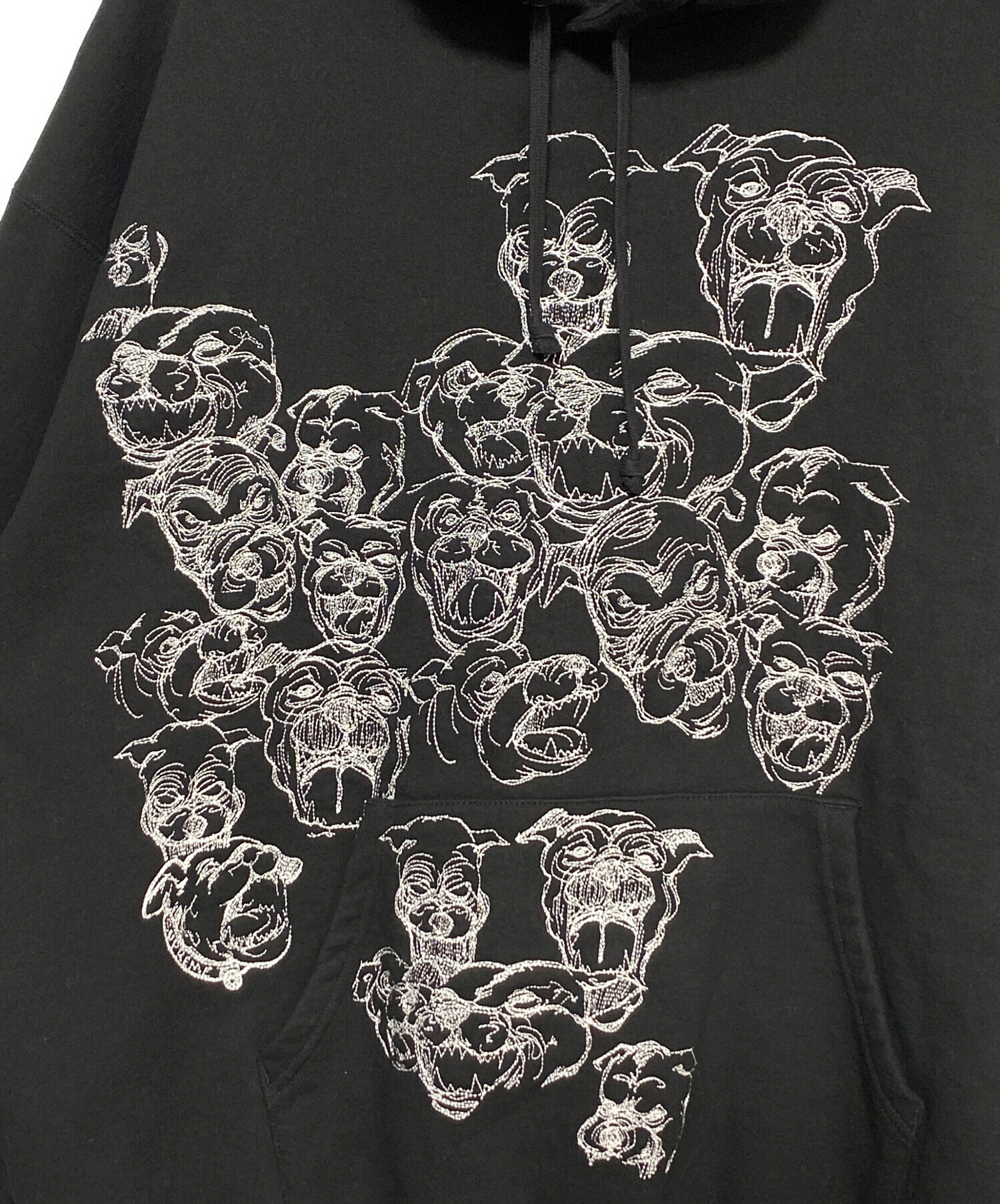 中古・古着通販】Supreme (シュプリーム) Pitbulls Embroidered Hooded