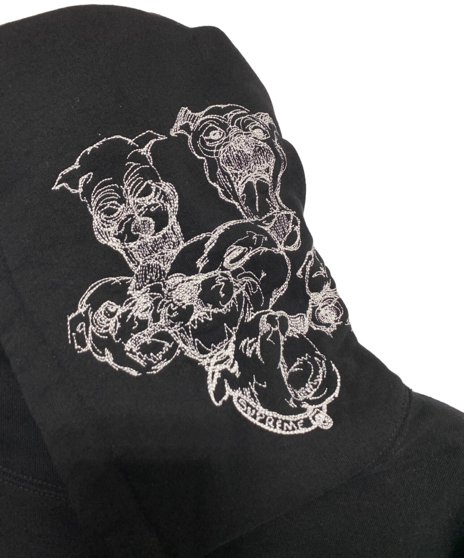 中古・古着通販】Supreme (シュプリーム) Pitbulls Embroidered Hooded