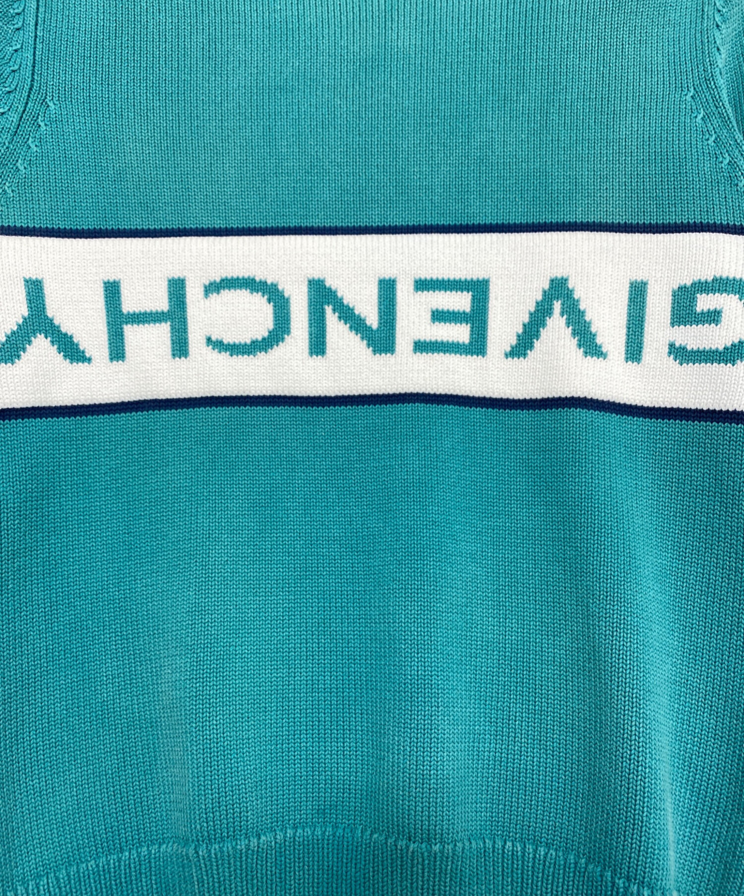 中古・古着通販】GIVENCHY (ジバンシィ) リバースロゴコットンセーター