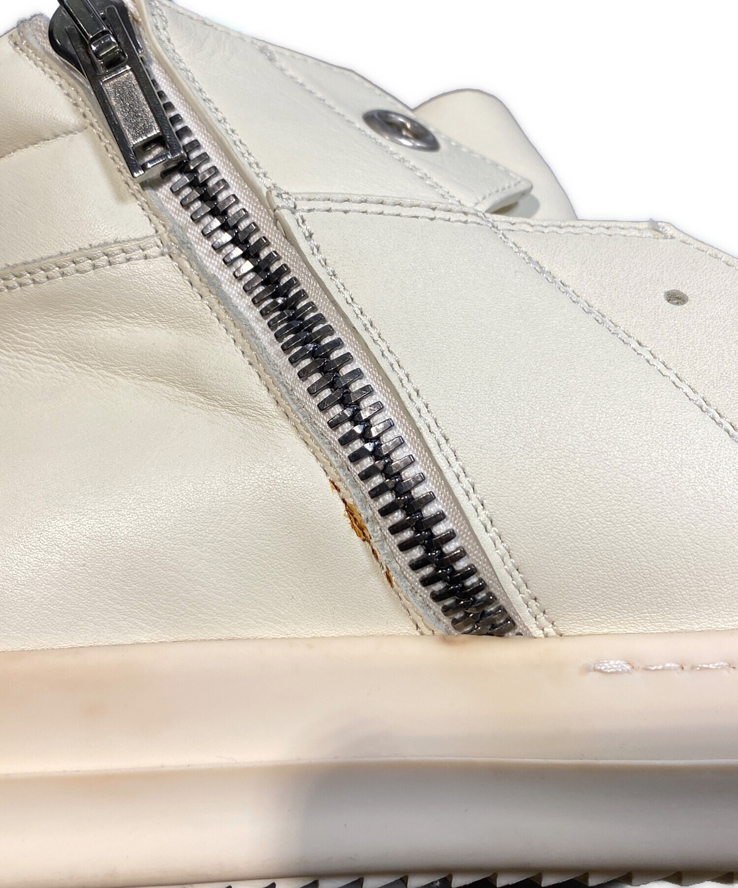中古・古着通販】RICK OWENS (リックオウエンス) ISLAND DUNK ホワイト