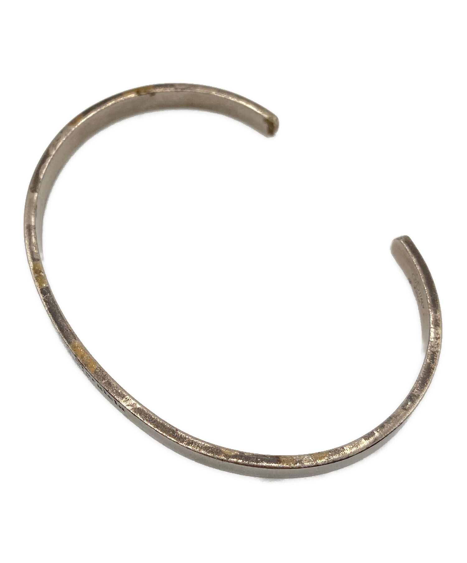 中古・古着通販】Maison Margiela (メゾンマルジェラ) ロゴバングル