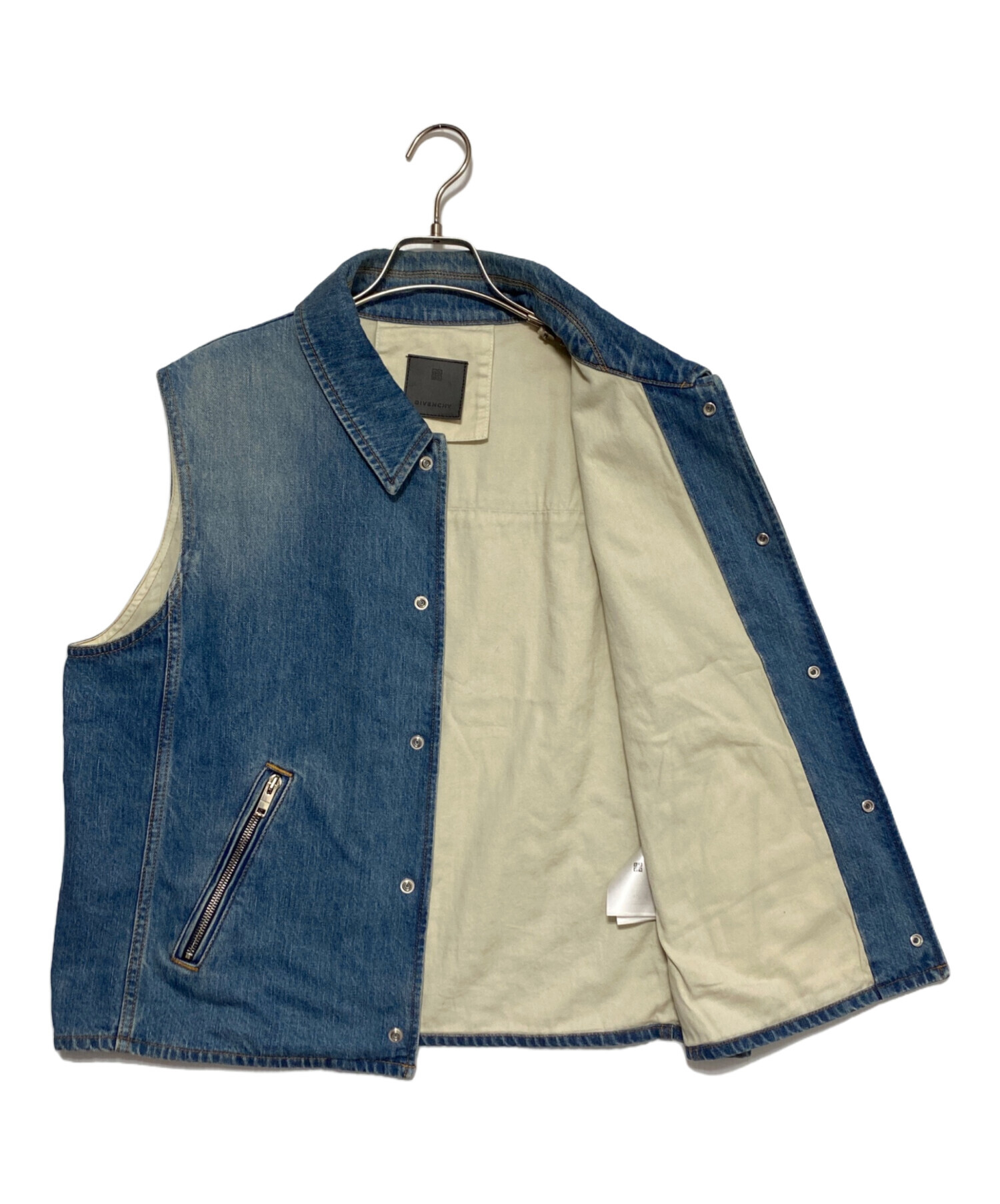中古・古着通販】GIVENCHY (ジバンシィ) Denim Sleeveless Jacket 