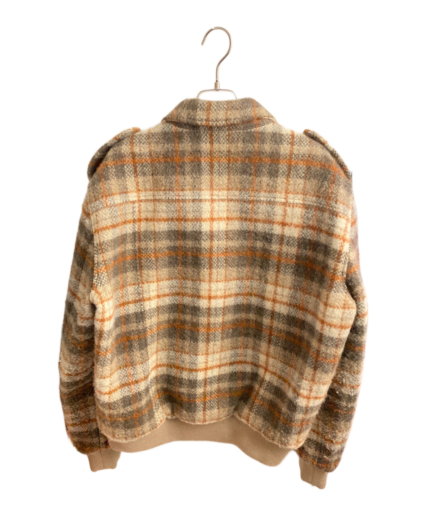 中古・古着通販】CELINE (セリーヌ) ルーズテディジャケット ベージュ 