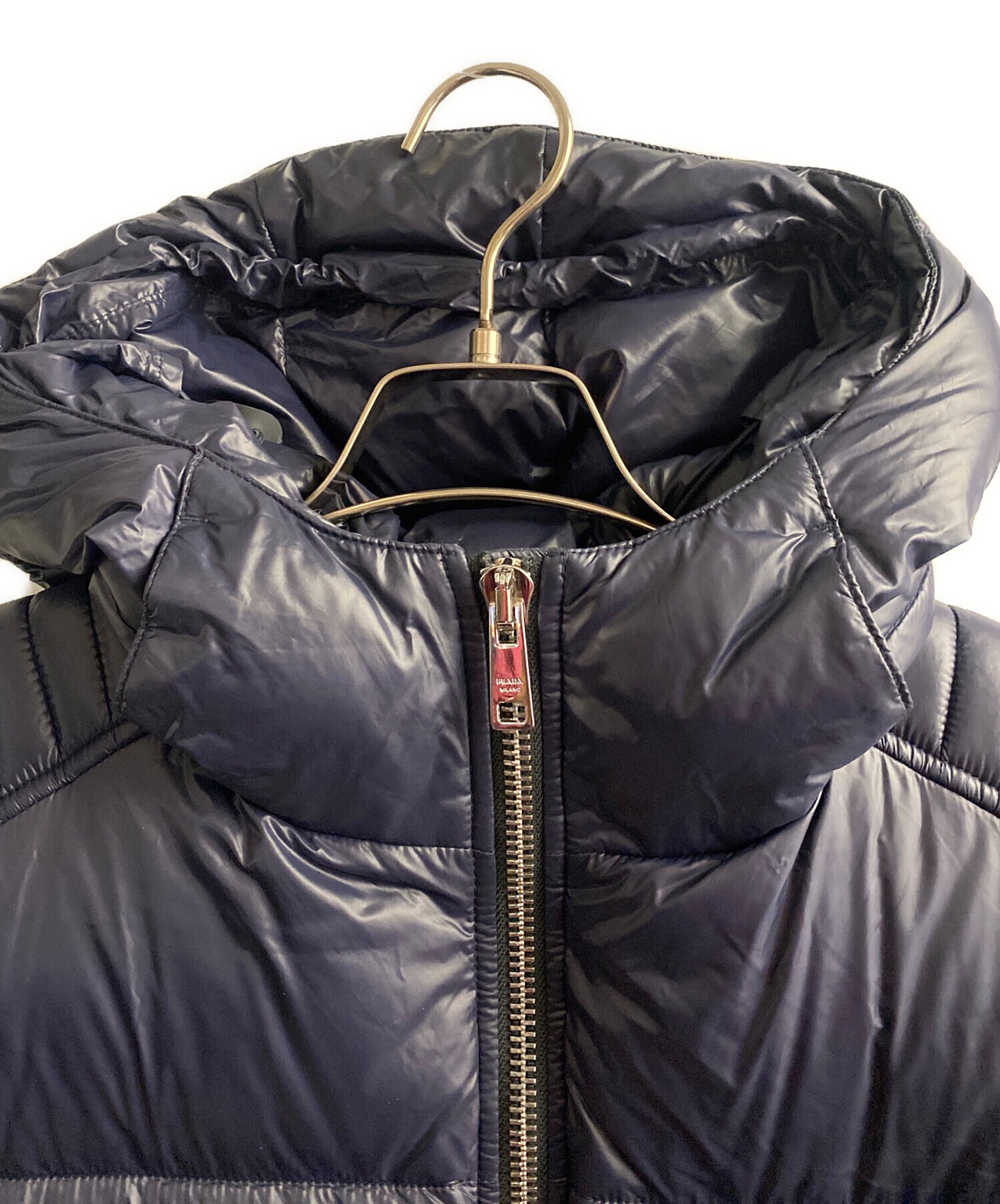 中古・古着通販】PRADA (プラダ) トライアングルロゴダウンジャケット