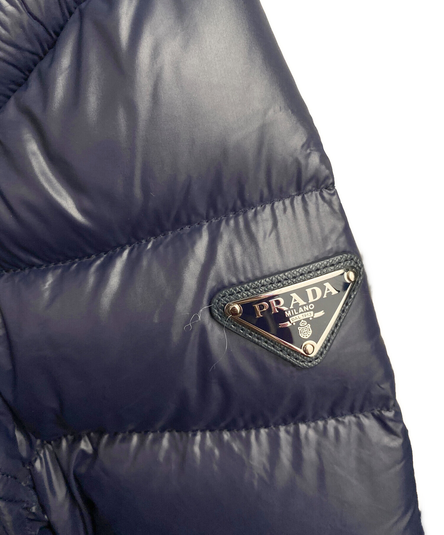 中古・古着通販】PRADA (プラダ) トライアングルロゴダウンジャケット